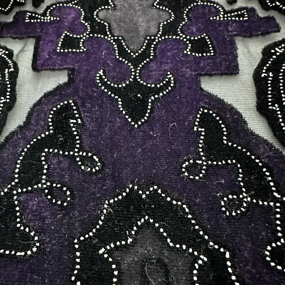 Velvet Burnout Devore Scarf 19